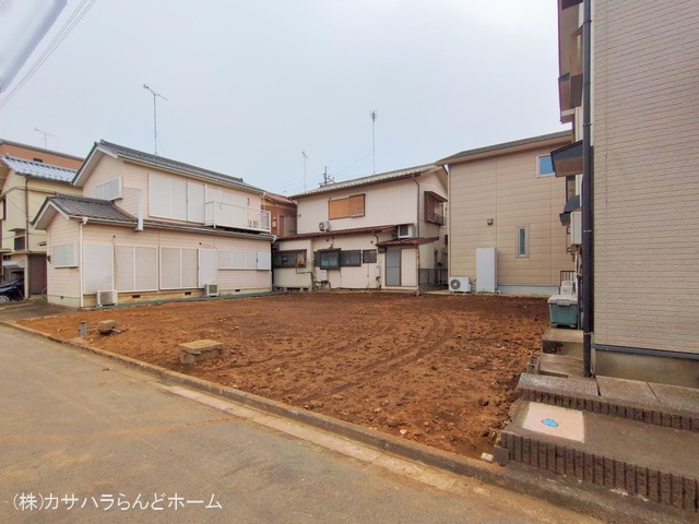 埼玉県川越市大字今福の新築戸建て更地・土地写真 2025年3月10日撮影