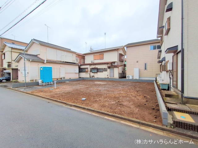 埼玉県川越市大字今福の新築戸建て更地・土地写真 2025年4月1日撮影