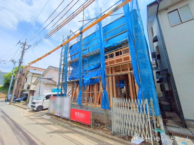 埼玉県川越市大字今福の新築戸建て上棟写真 2025年5月14日撮影