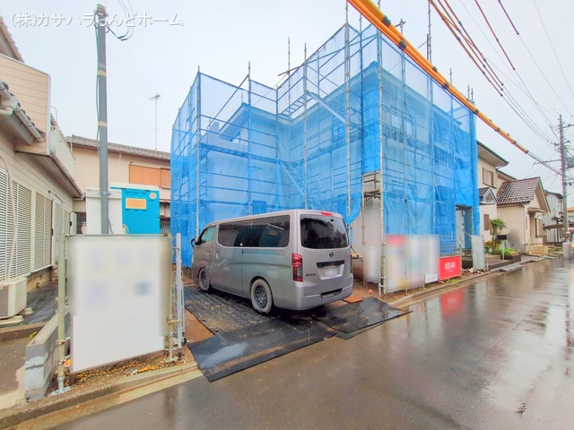 埼玉県川越市大字今福の新築戸建てシート写真 2025年6月2日撮影