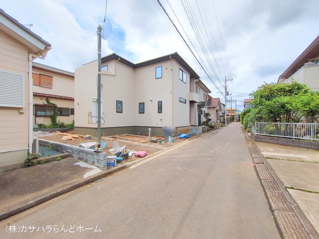 埼玉県川越市大字今福の新築戸建て外構写真 2025年6月25日撮影