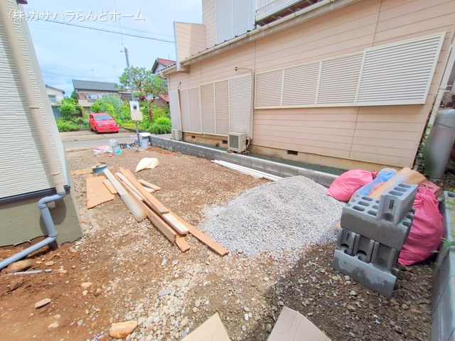 埼玉県川越市大字今福の新築戸建て外構写真 2025年6月25日撮影