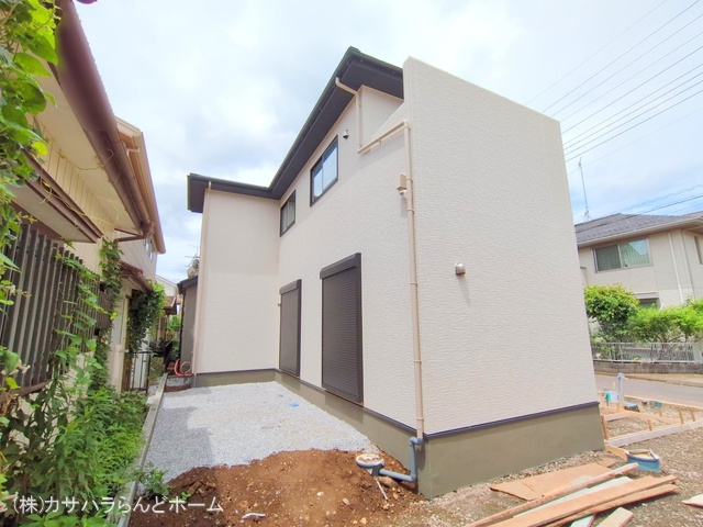 埼玉県川越市大字今福の新築戸建て外構写真 2025年6月25日撮影