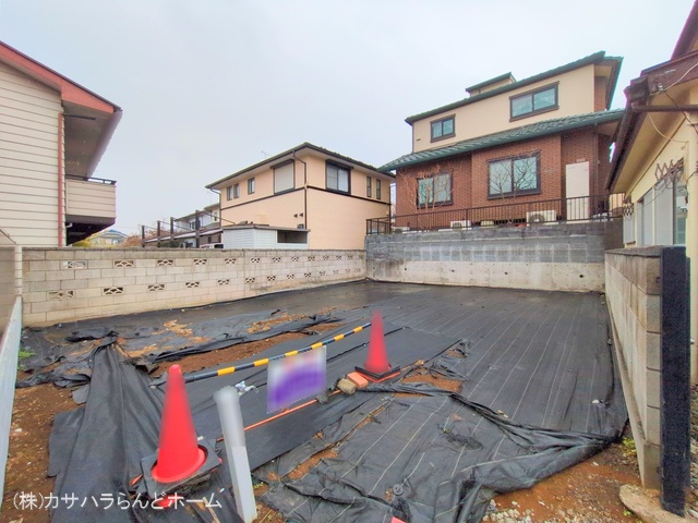 埼玉県川越市大字上新河岸の土地更地・土地写真 2025年3月11日撮影