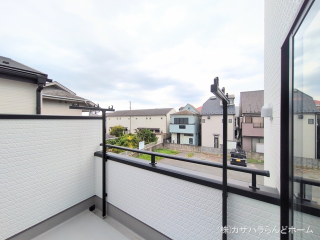 埼玉県川越市大字的場の新築戸建てバルコニー写真 2025年8月27日撮影