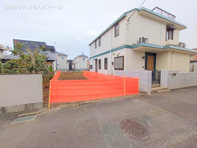 埼玉県川越市大字的場の新築戸建て更地・土地写真 2025年3月27日撮影