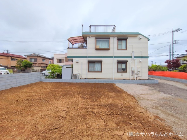 埼玉県川越市大字的場の新築戸建て更地・土地写真 2025年4月22日撮影