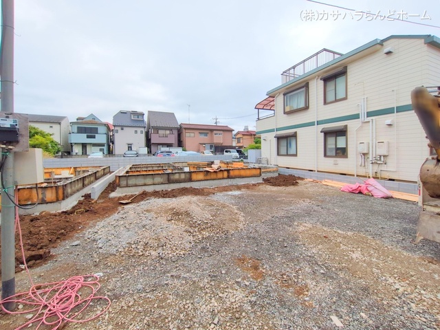 埼玉県川越市大字的場の新築戸建て基礎写真 2025年5月18日撮影