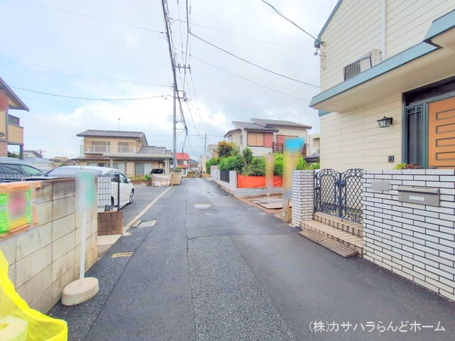 埼玉県川越市大字的場の新築戸建て外構写真 2025年7月13日撮影