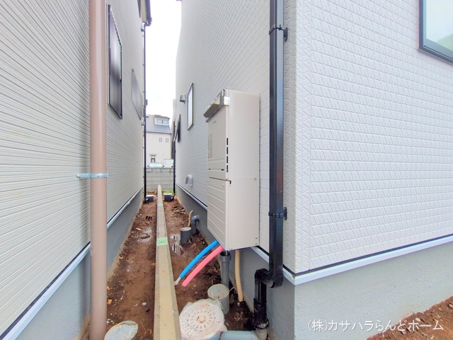埼玉県川越市大字的場の新築戸建て外構写真 2025年7月13日撮影