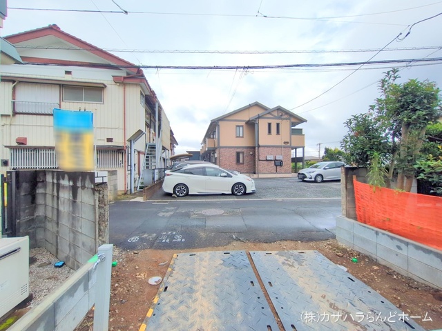 埼玉県川越市大字的場の新築戸建て外構写真 2025年7月13日撮影