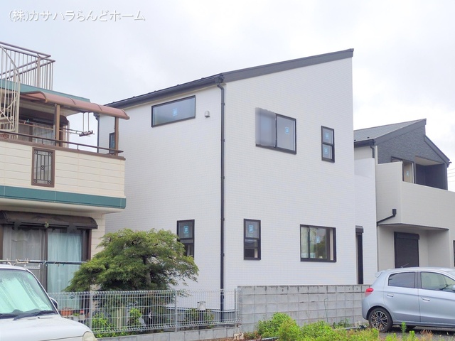 埼玉県川越市大字的場の新築戸建て外構写真 2025年7月13日撮影