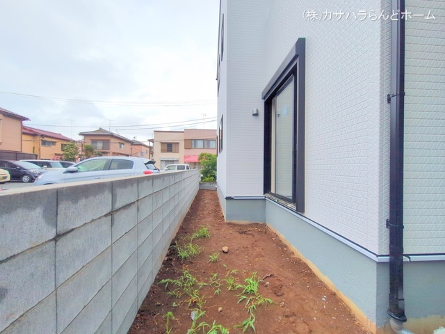 埼玉県川越市大字的場の新築戸建て外構写真 2025年7月13日撮影