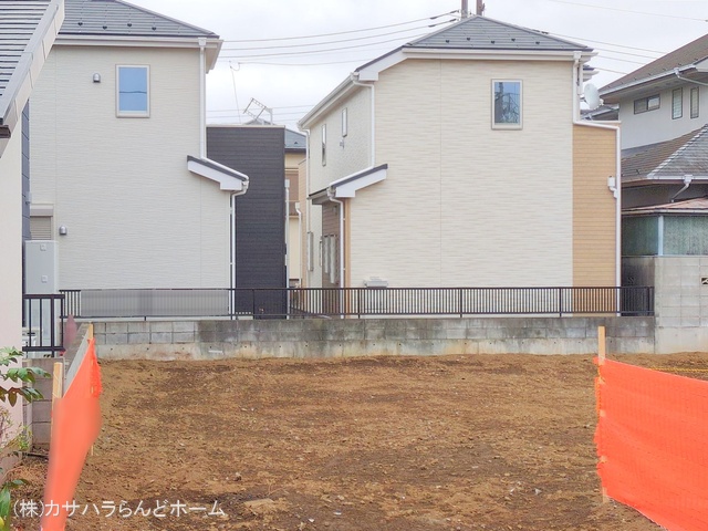埼玉県川越市大字的場の新築戸建て更地・土地写真 2025年3月27日撮影
