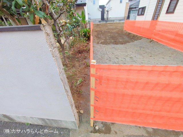埼玉県川越市大字的場の新築戸建て更地・土地写真 2025年3月27日撮影