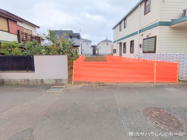 埼玉県川越市大字的場の新築戸建て更地・土地写真 2025年3月27日撮影