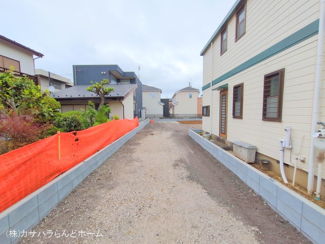 埼玉県川越市大字的場の新築戸建て更地・土地写真 2025年4月22日撮影