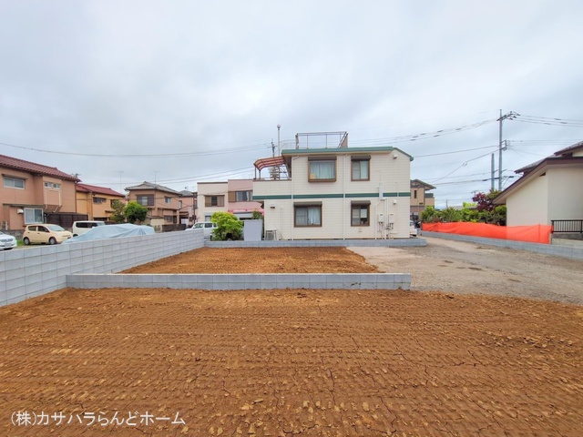 埼玉県川越市大字的場の新築戸建て更地・土地写真 2025年4月22日撮影