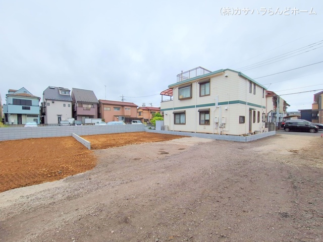 埼玉県川越市大字的場の新築戸建て更地・土地写真 2025年4月22日撮影