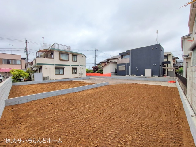 埼玉県川越市大字的場の新築戸建て更地・土地写真 2025年4月22日撮影