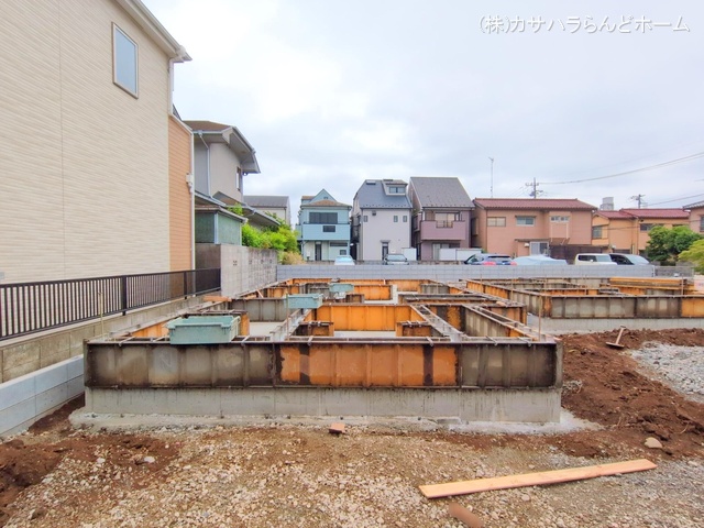 埼玉県川越市大字的場の新築戸建て基礎写真 2025年5月18日撮影