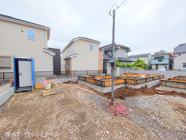 埼玉県川越市大字的場の新築戸建て基礎写真 2025年5月18日撮影