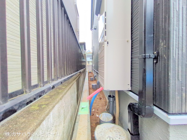 埼玉県川越市大字的場の新築戸建て外構写真 2025年7月13日撮影
