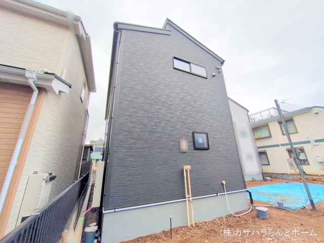 埼玉県川越市大字的場の新築戸建て外構写真 2025年7月13日撮影