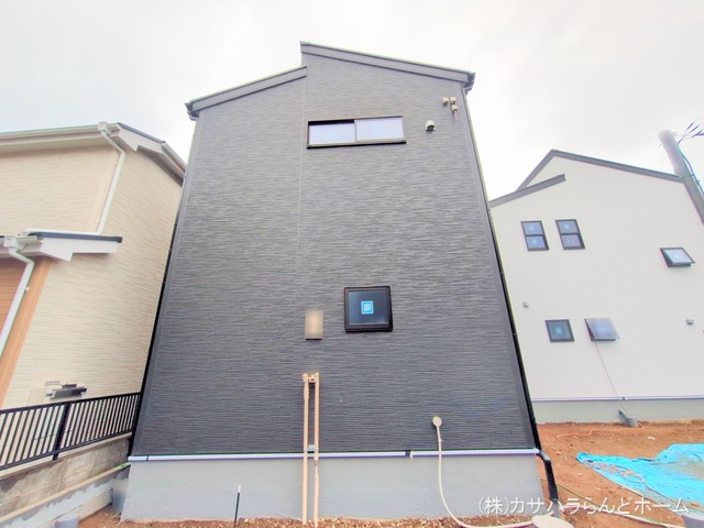 埼玉県川越市大字的場の新築戸建て外構写真 2025年7月13日撮影