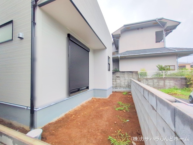 埼玉県川越市大字的場の新築戸建て外構写真 2025年7月13日撮影