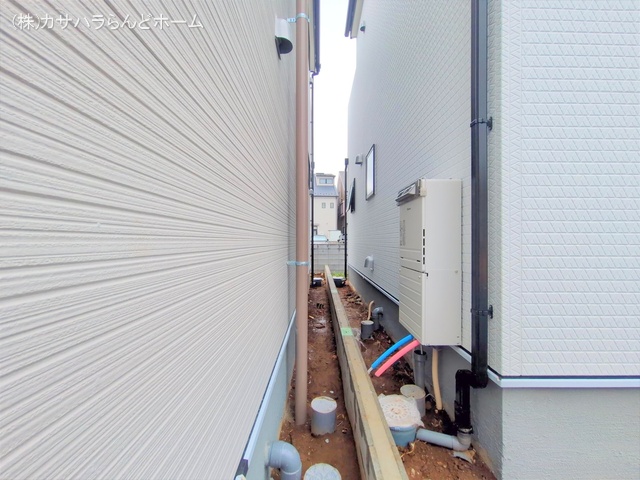 埼玉県川越市大字的場の新築戸建て外構写真 2025年7月13日撮影