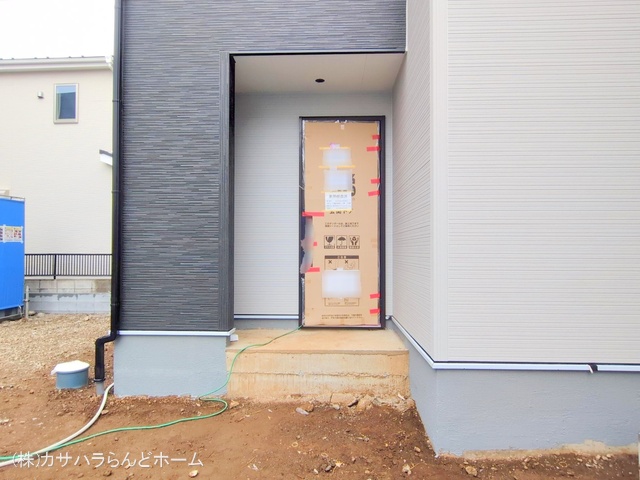 埼玉県川越市大字的場の新築戸建て外構写真 2025年7月13日撮影