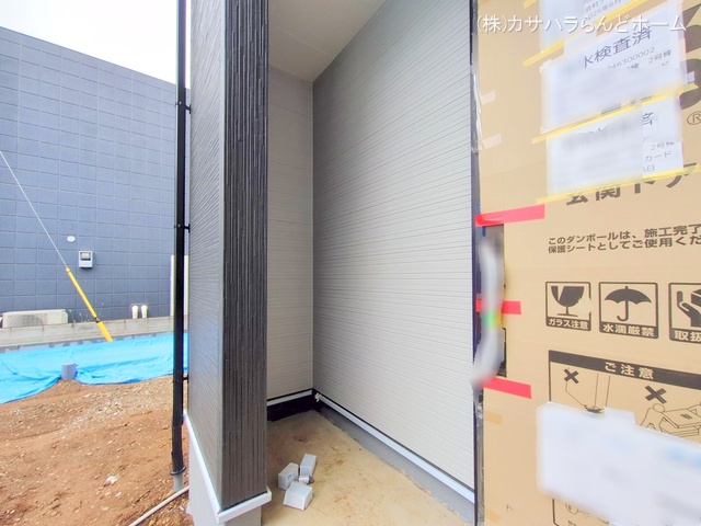 埼玉県川越市大字的場の新築戸建て外構写真 2025年7月13日撮影