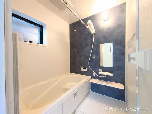 埼玉県川越市大字藤間の新築戸建てお風呂写真 2025年8月27日撮影