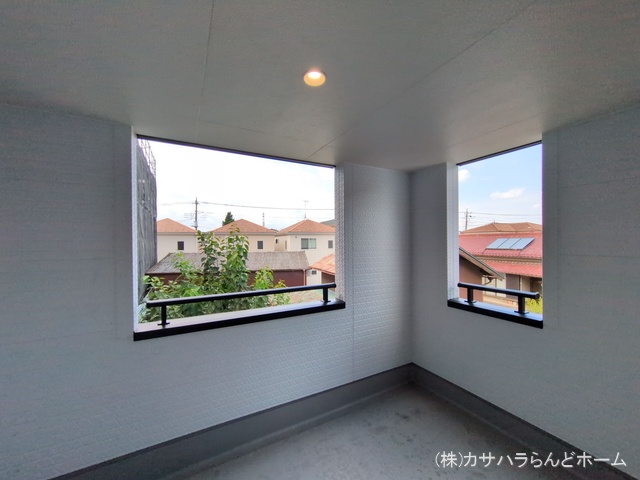 埼玉県川越市大字藤間の新築戸建てバルコニー写真 2025年8月27日撮影