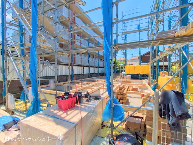 埼玉県川越市大字藤間の新築戸建て基礎写真 2025年5月27日撮影