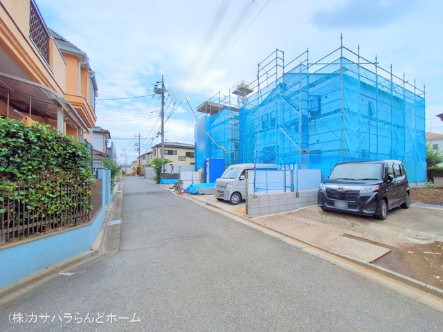 埼玉県川越市大字藤間の新築戸建てシート写真 2025年6月15日撮影