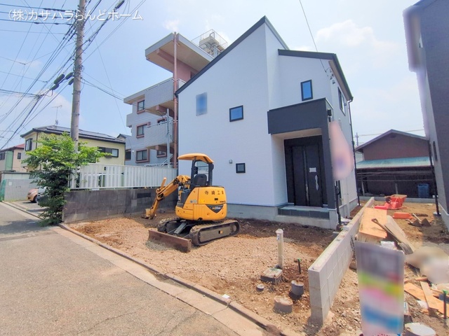 埼玉県川越市大字藤間の新築戸建て外構写真 2025年7月8日撮影