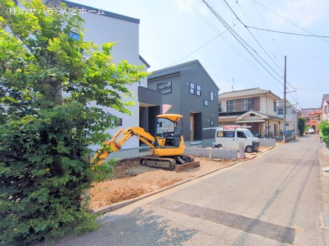 埼玉県川越市大字藤間の新築戸建て外構写真 2025年7月8日撮影