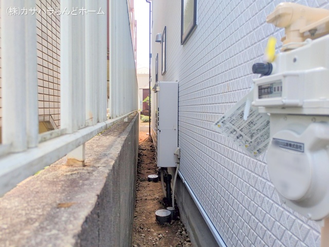 埼玉県川越市大字藤間の新築戸建て外構写真 2025年7月8日撮影