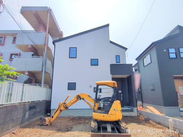 埼玉県川越市大字藤間の新築戸建て外構写真 2025年7月8日撮影