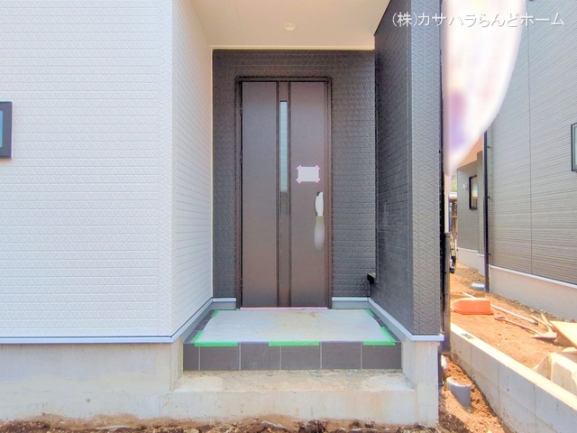 埼玉県川越市大字藤間の新築戸建て外構写真 2025年7月8日撮影