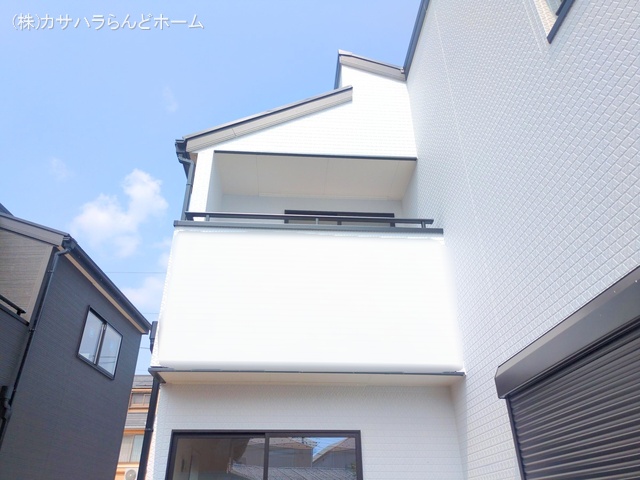 埼玉県川越市大字藤間の新築戸建て外構写真 2025年7月8日撮影
