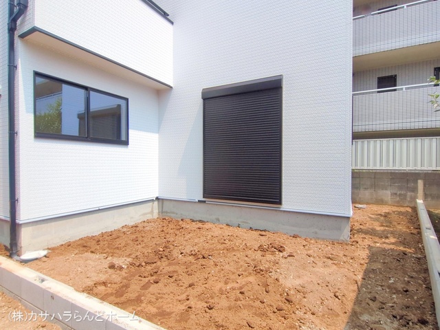 埼玉県川越市大字藤間の新築戸建て外構写真 2025年7月8日撮影