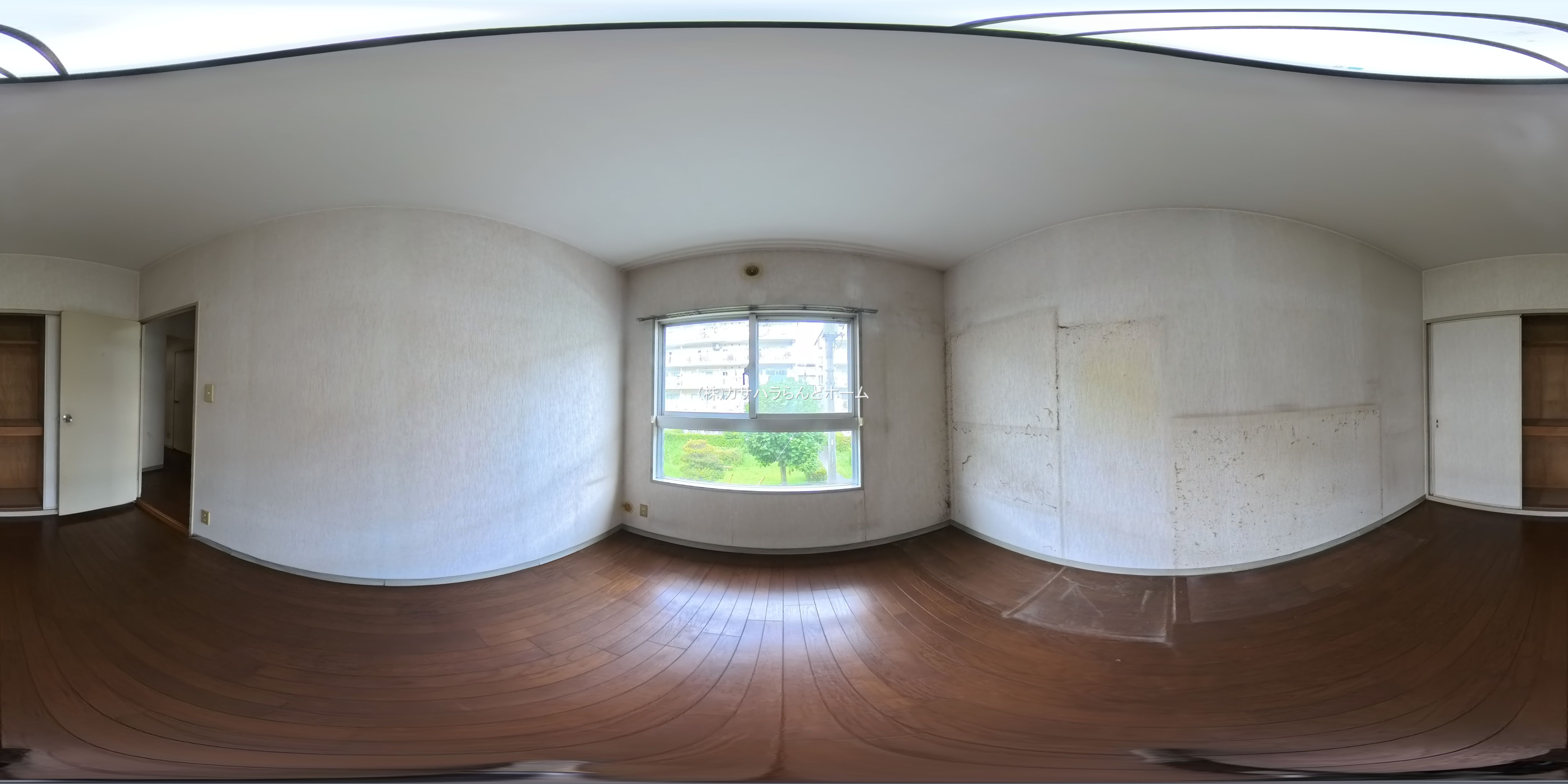 埼玉県川越市大字古谷本郷のマンション『川越グリーンパークI弐号棟』パノラマ（居室メイン）写真 2025年8月25日撮影