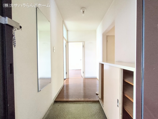 埼玉県川越市大字古谷本郷のマンション『川越グリーンパークI弐号棟』玄関写真 2025年8月25日撮影