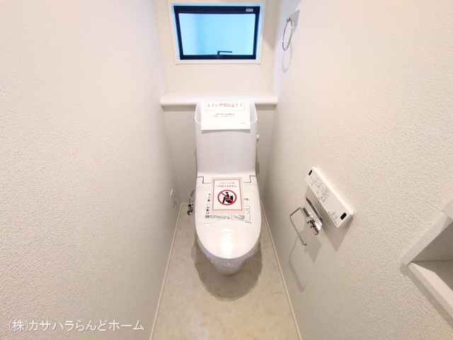 埼玉県川越市小仙波町2丁目の新築戸建てトイレ写真 2025年9月3日撮影