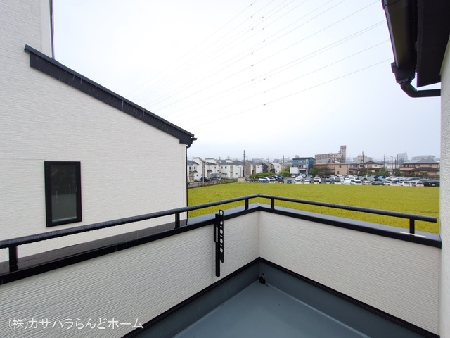 埼玉県川越市小仙波町2丁目の新築戸建てバルコニー写真 2025年9月3日撮影