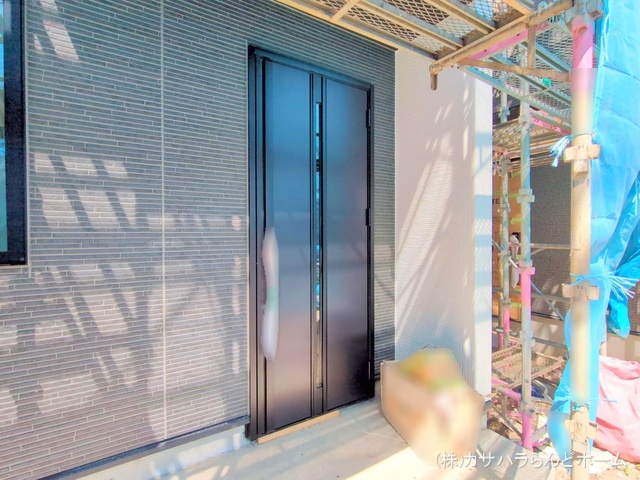 埼玉県川越市小仙波町2丁目の新築戸建てシート写真 2025年4月20日撮影