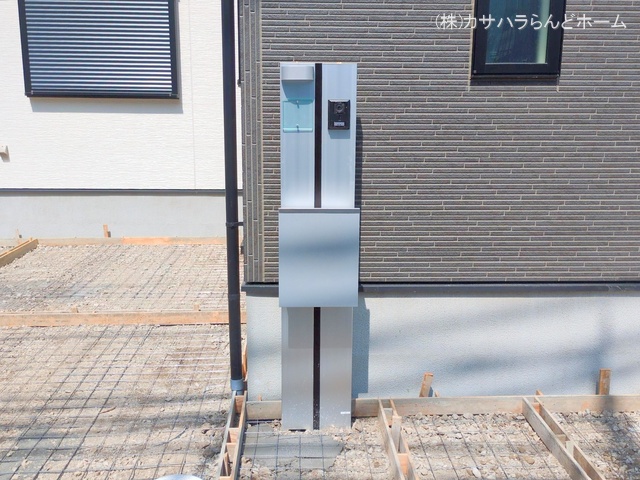 埼玉県川越市小仙波町2丁目の新築戸建て外構写真 2025年5月14日撮影